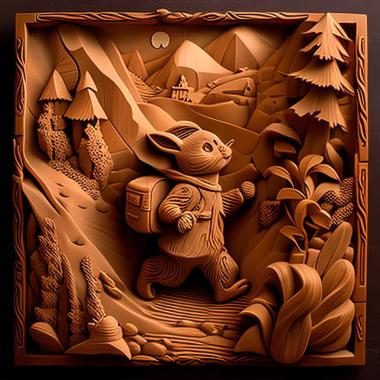 3D модель Going for a Spinda Lots of Patcheel Beyond the Mountain (STL)